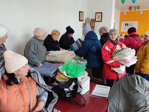 Help and support for internally displaced persons