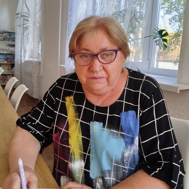 Людмила Каткова - душа і серце фонду «Червона Калина Харків» Людмила Каткова - директорка фонду «Червона Калина Харків», натхненниця і керівниця благодійної місії.
